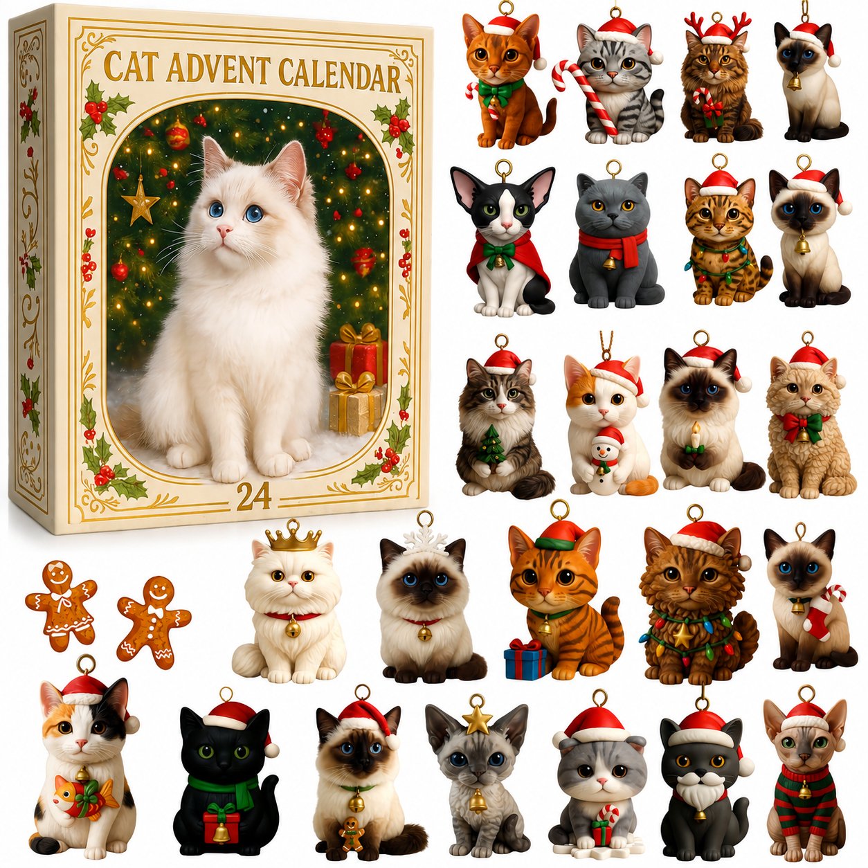 Advent Calendar 2026 Cat Advent Calendar Gift