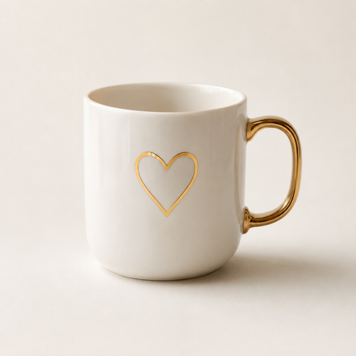 Heart Ceramic Mug
