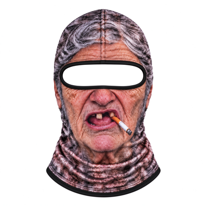 🔥Hot Sale 50% OFF👴3D Realistic Old Man Face Balaclava Mask