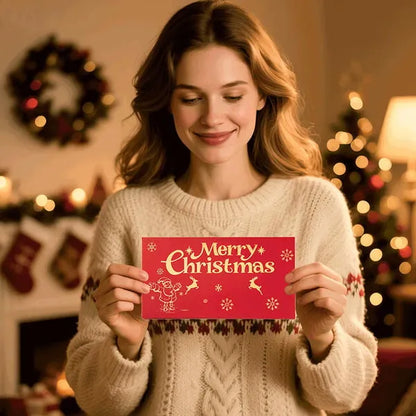 🔥BUY 1 GET 1 FREE🎅🎄Foldable 6-Slot Christmas Red Envelope