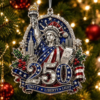 🎁🇺🇸 America 250th Anniversary Christmas Ornament