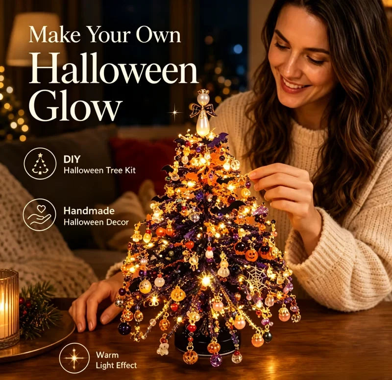 ✨ DIY Beaded Christmas Tree Kit – 🎅Create Your Own Sparkling Holiday Decoration
