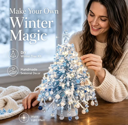 ✨ DIY Beaded Christmas Tree Kit – 🎅Create Your Own Sparkling Holiday Decoration
