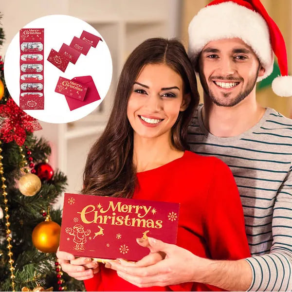 🔥BUY 1 GET 1 FREE🎅🎄Foldable 6-Slot Christmas Red Envelope
