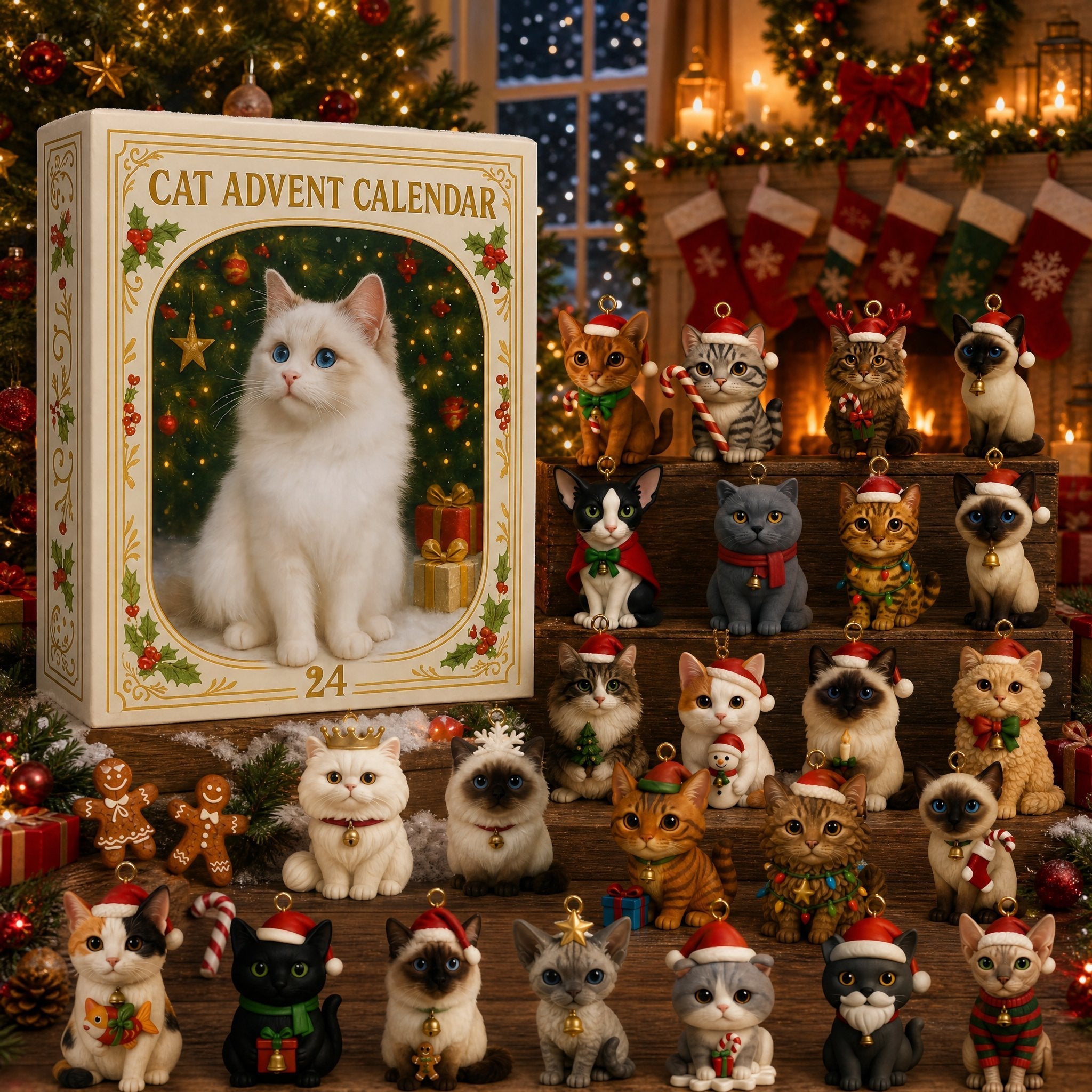Advent Calendar 2026 Cat Advent Calendar Gift