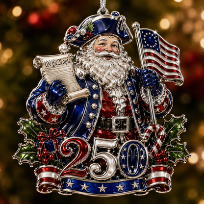 🎁🇺🇸 America 250th Anniversary Christmas Ornament