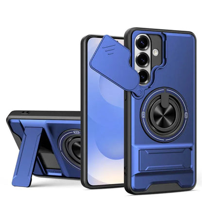 🔥 Flash Sale: 49% OFF! 🔥Samsung Phone Case – Sliding Camera Cover, Rotatable Ring, Magnetic Mount