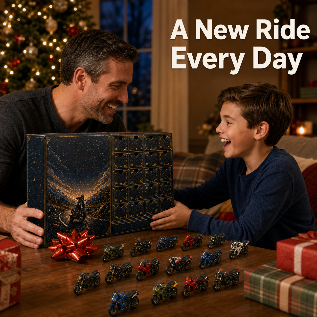 🏍2026 Motorcycle Legends Advent Calendar – 24 Days, 24 Mini Motorcycles, 24 Legendary Rides