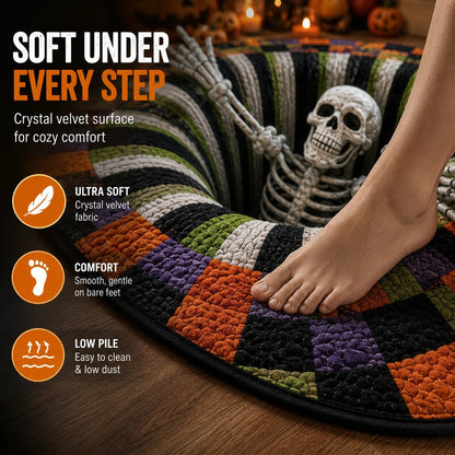 🎄🎄49% Off Last Day 🎄 3D Haunted Vortex Round Halloween Rug