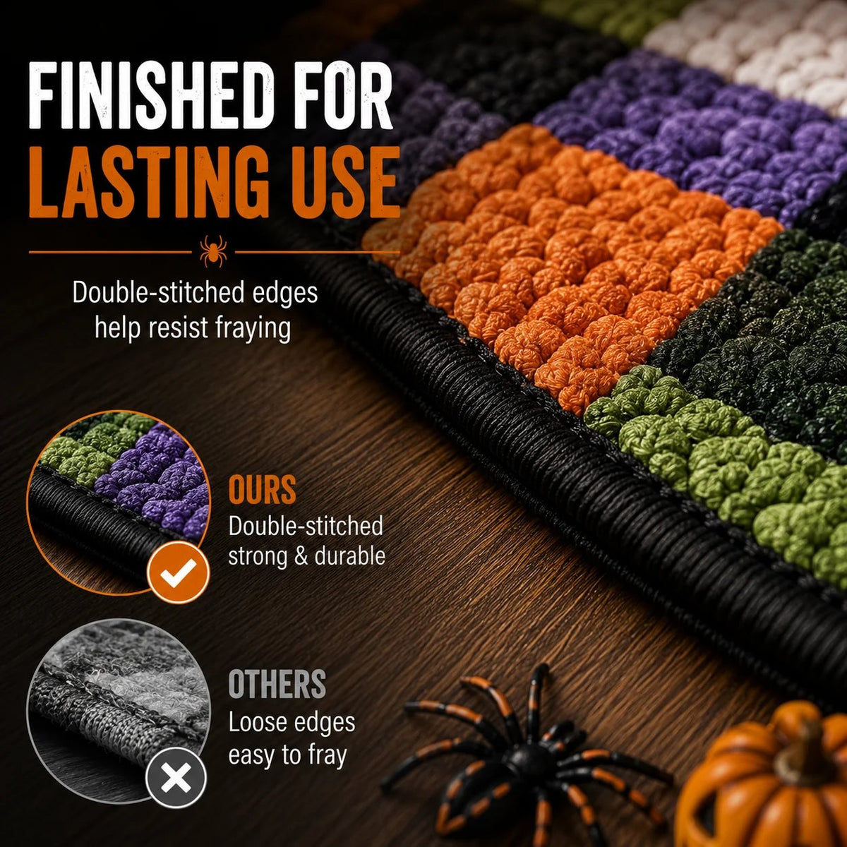🎄🎄49% Off Last Day 🎄 3D Haunted Vortex Round Halloween Rug