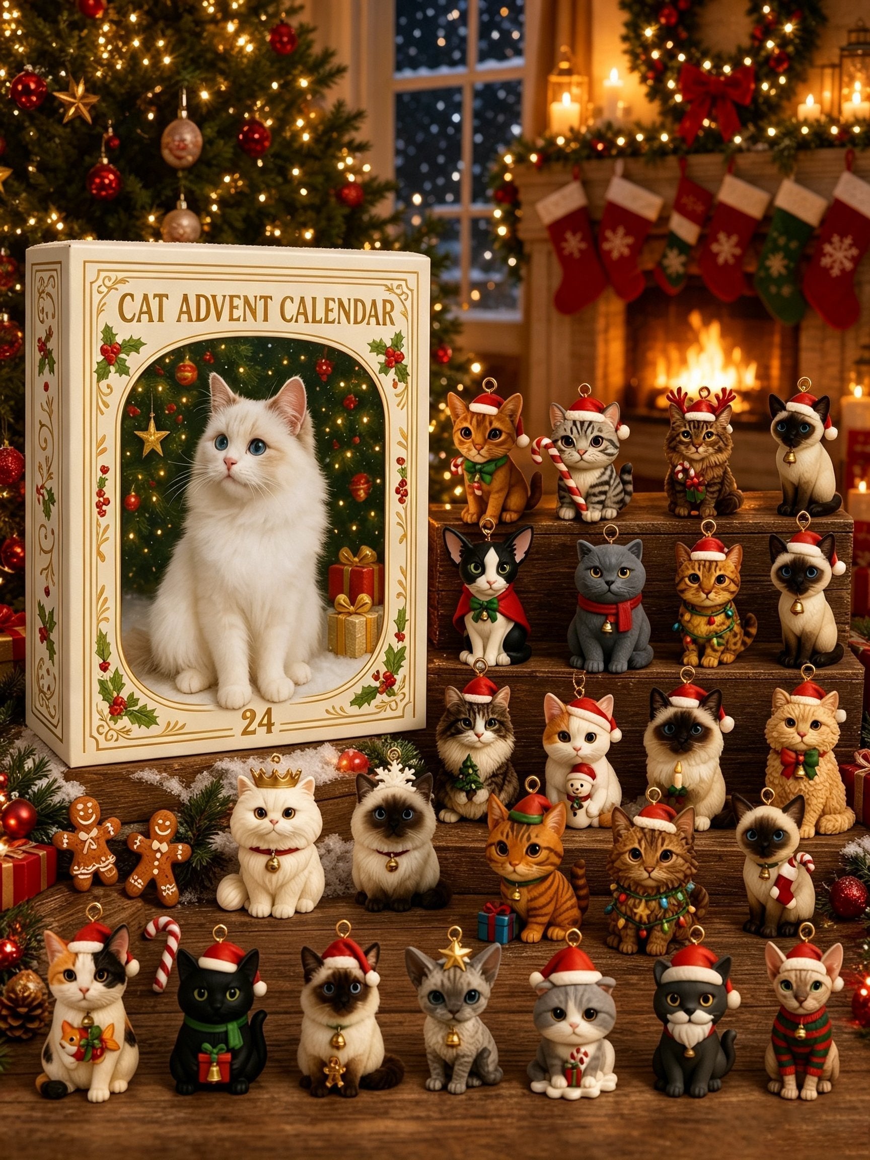 Advent Calendar 2026 Cat Advent Calendar Gift