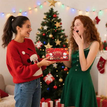 🔥BUY 1 GET 1 FREE🎅🎄Foldable 6-Slot Christmas Red Envelope