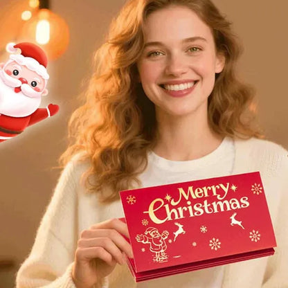 🔥BUY 1 GET 1 FREE🎅🎄Foldable 6-Slot Christmas Red Envelope