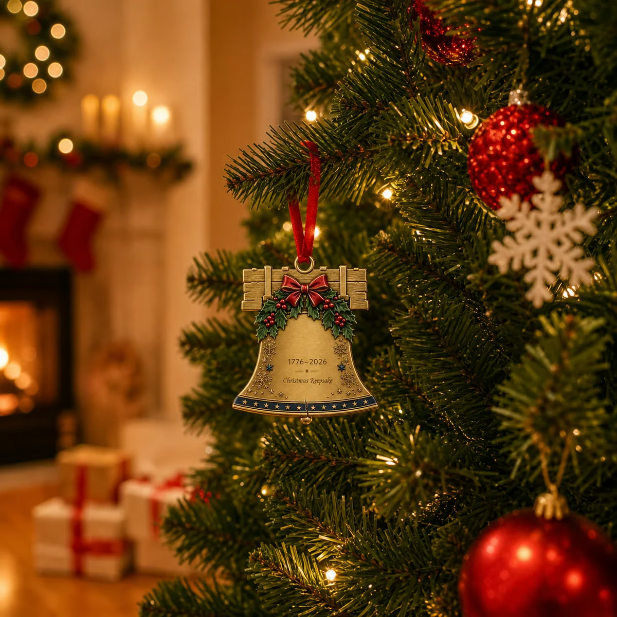 💯🔥50% OFF - 🎄 A Perfect Patriotic Christmas Keepsake For A Historic Year
