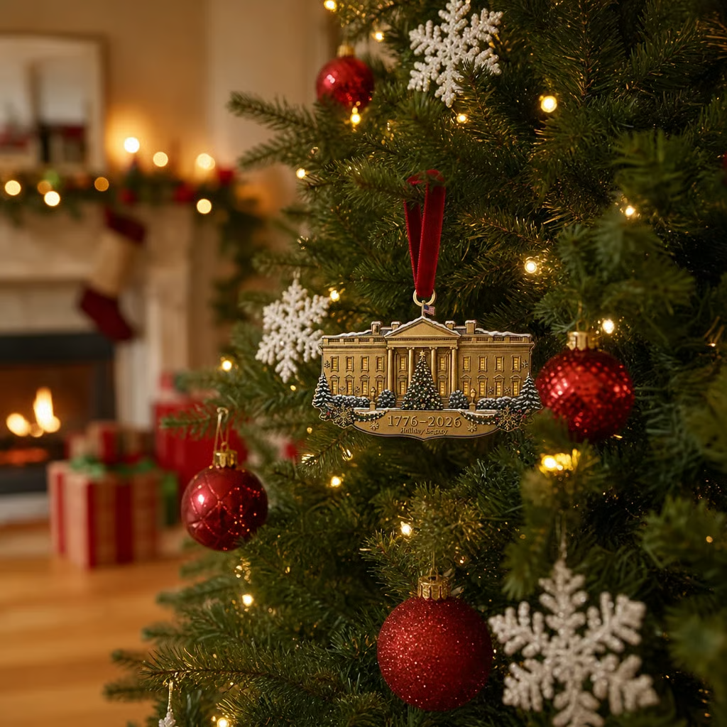 💯🔥50% OFF - 🎄 A Perfect Patriotic Christmas Keepsake For A Historic Year