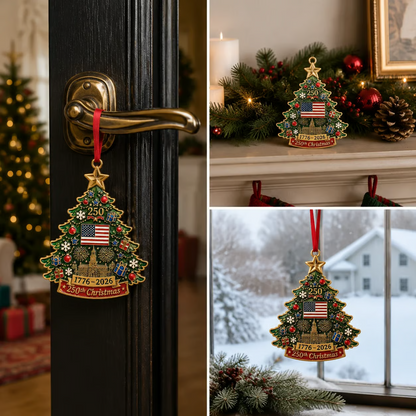 💯🔥50% OFF - 🎄 A Perfect Patriotic Christmas Keepsake For A Historic Year