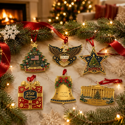 💯🔥50% OFF - 🎄 A Perfect Patriotic Christmas Keepsake For A Historic Year