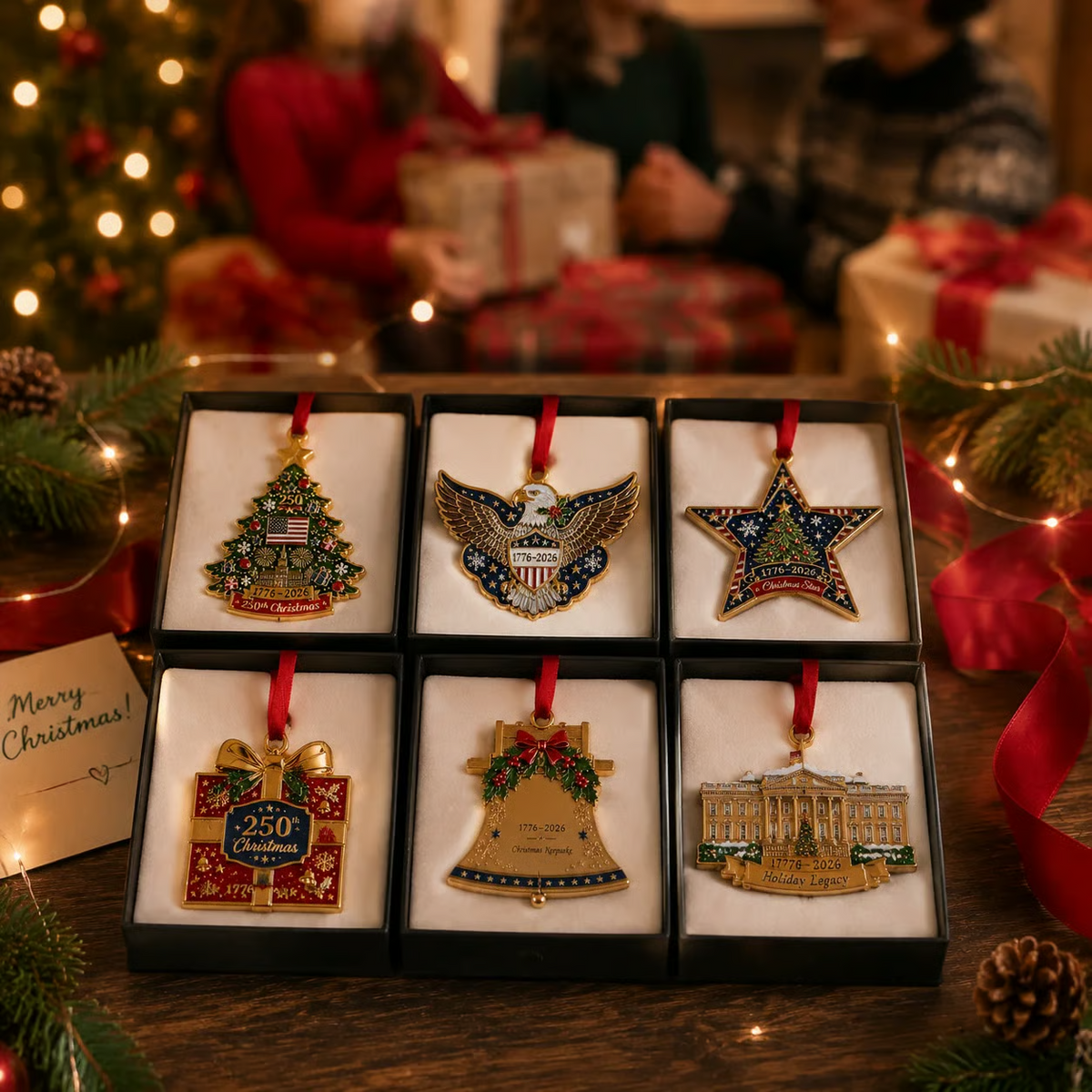 💯🔥50% OFF - 🎄 A Perfect Patriotic Christmas Keepsake For A Historic Year