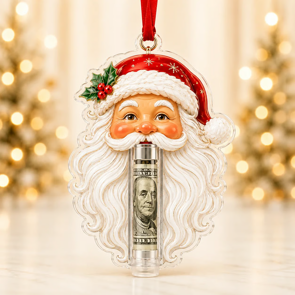 🎁💵 Christmas Cash Holder Ornament — Turn Cash Into a Christmas Surprise